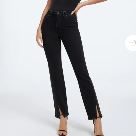 American Apparel Highwaisted Black Jeans - Picture 2 of 7